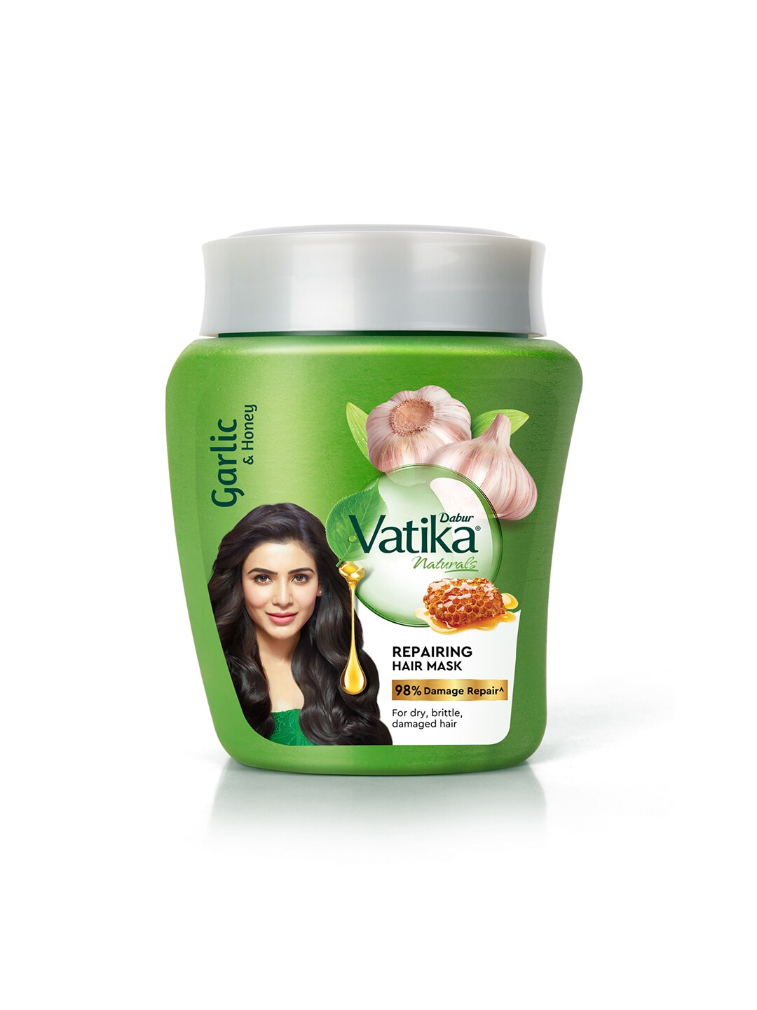 Dabur Vatika Naturals Repairing Hair Mask with Garlic & Honey -  Dealofthedayindia