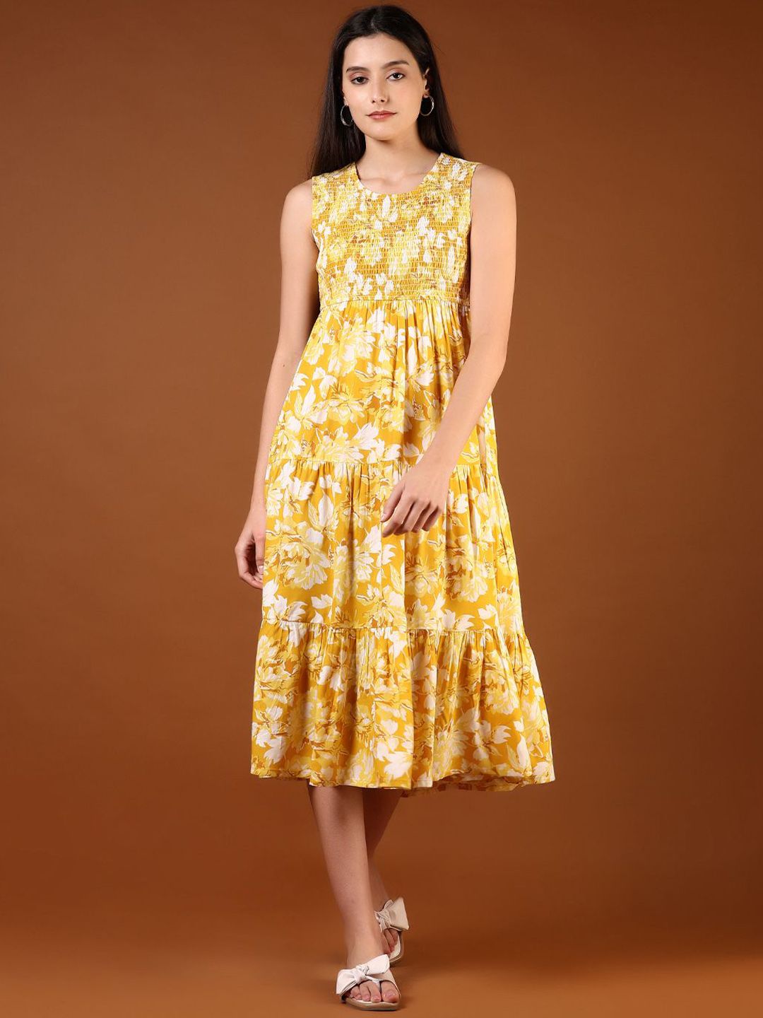 Price History of LIMEROAD Round Neck Ethnic Dress from Myntra