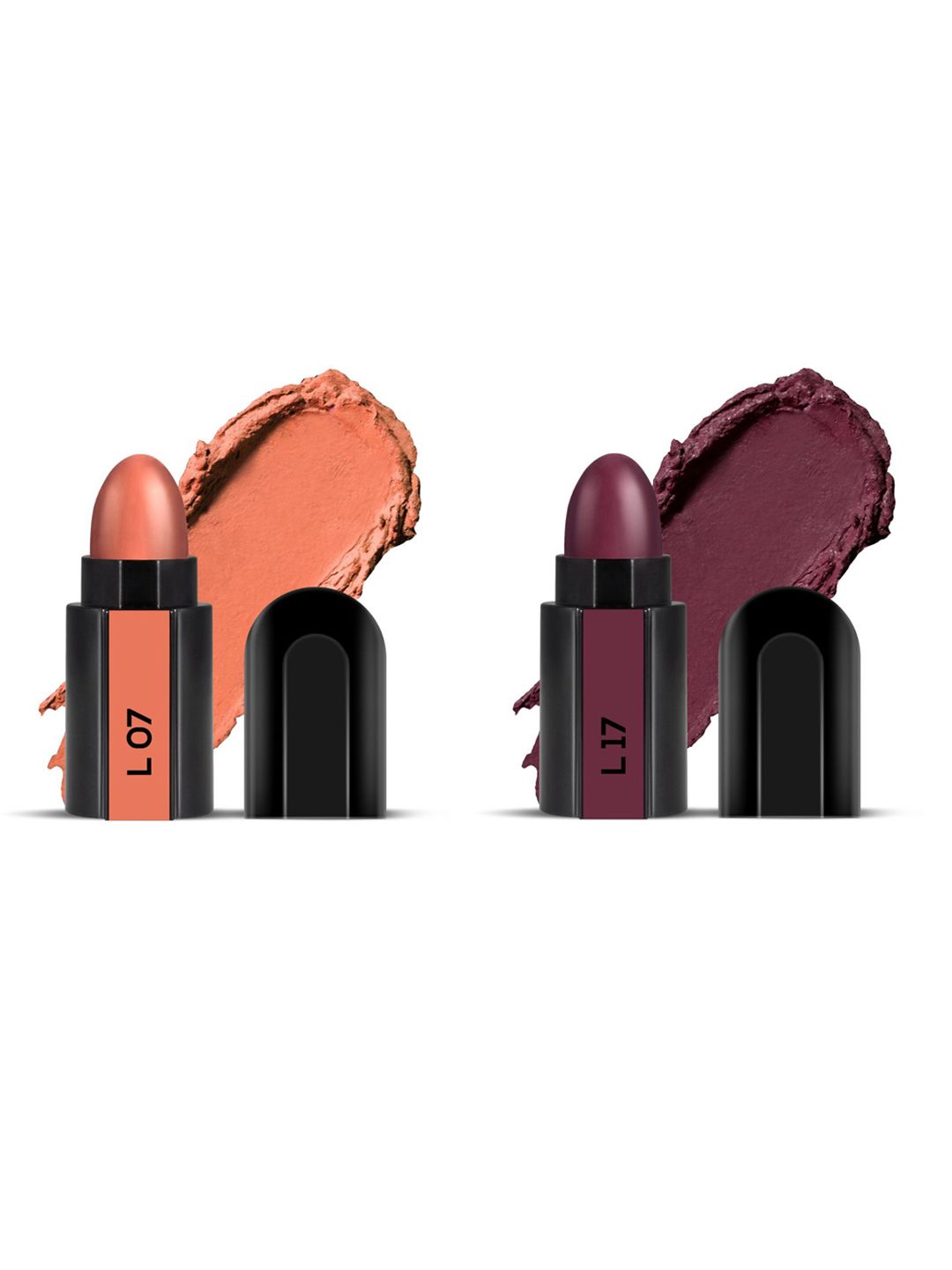 RENEE Fab Bullet Lipstick Duo – Salmon Slay L07 & Plum Play L17