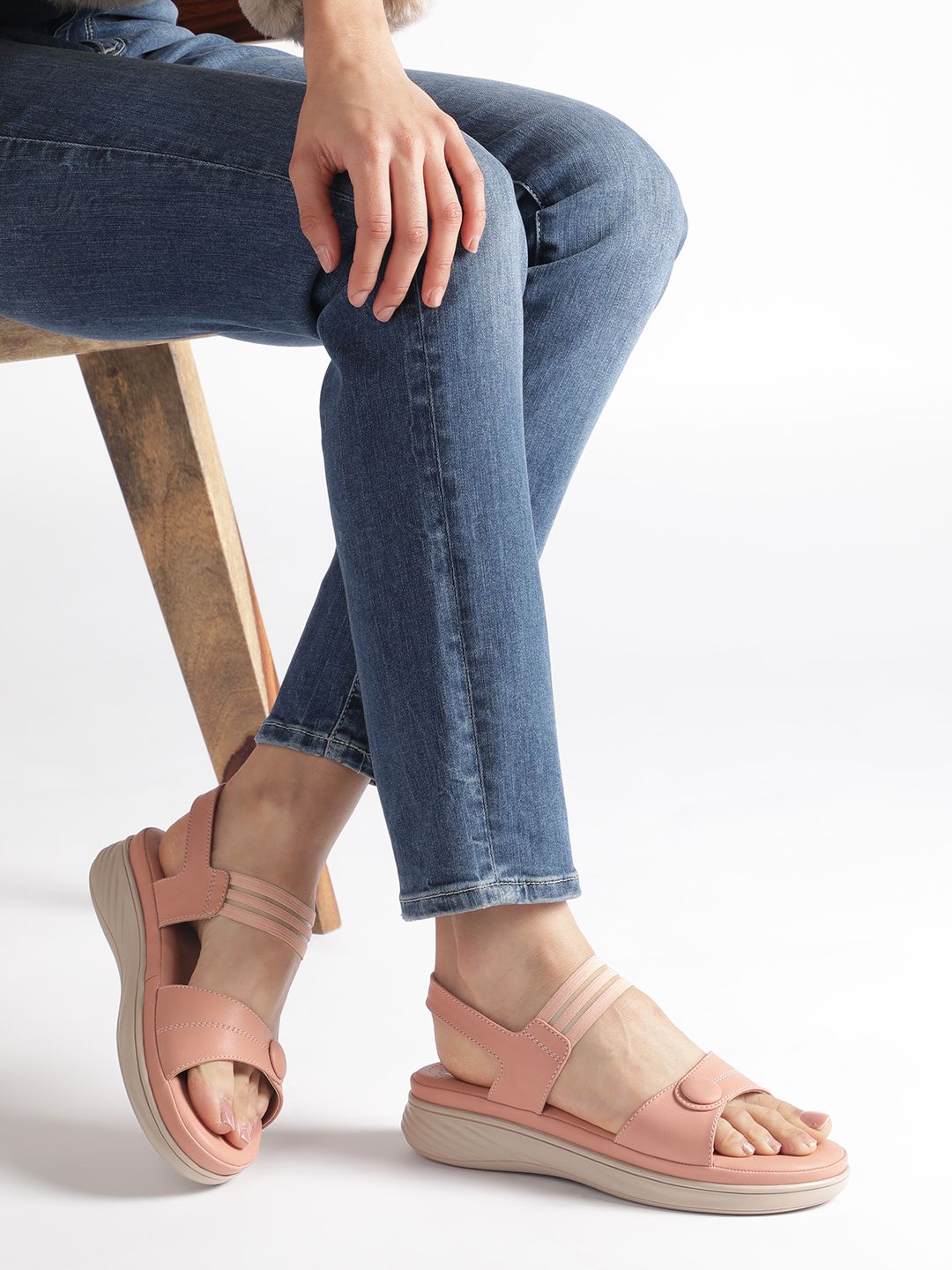 Price History of Marc Loire Women Platform Sandals (3) by Myntra