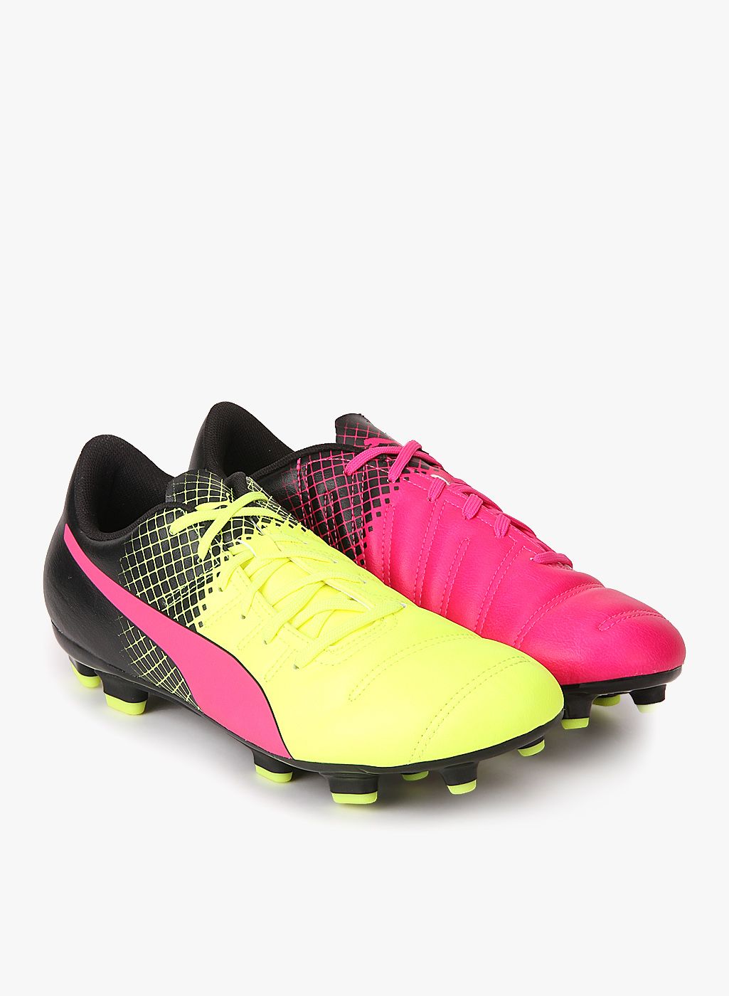 multi coloured football boots