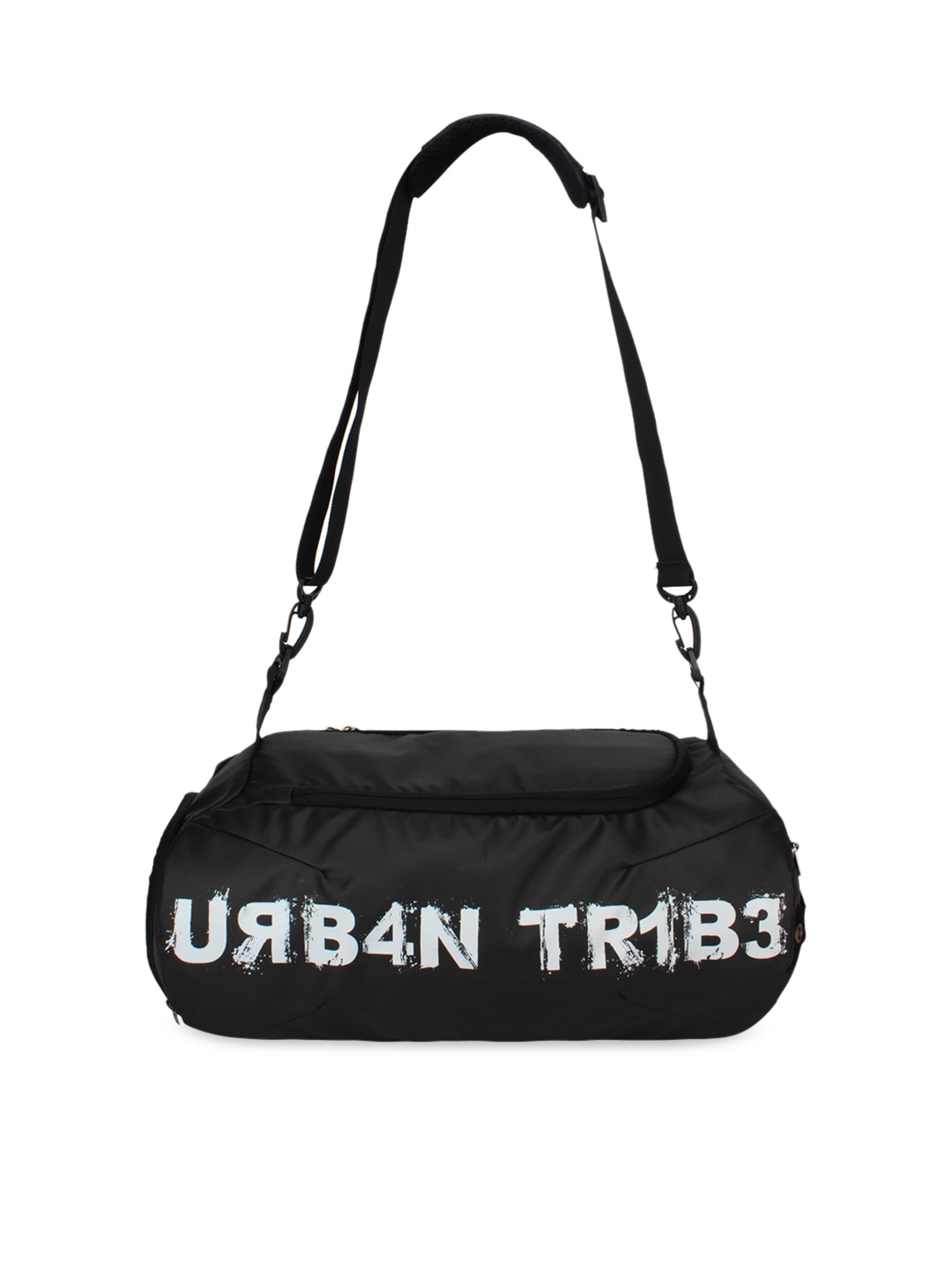 Accessories Duffel Bag | Urban Tribe Plank Black Gym Duffel Bag - KJ42211