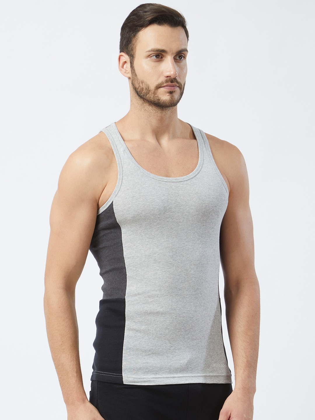Clothing Innerwear Vests | Fruit of the loom Men Pack of 2 Innerwear Vests MFV02-N-2P-C5 - XZ38357