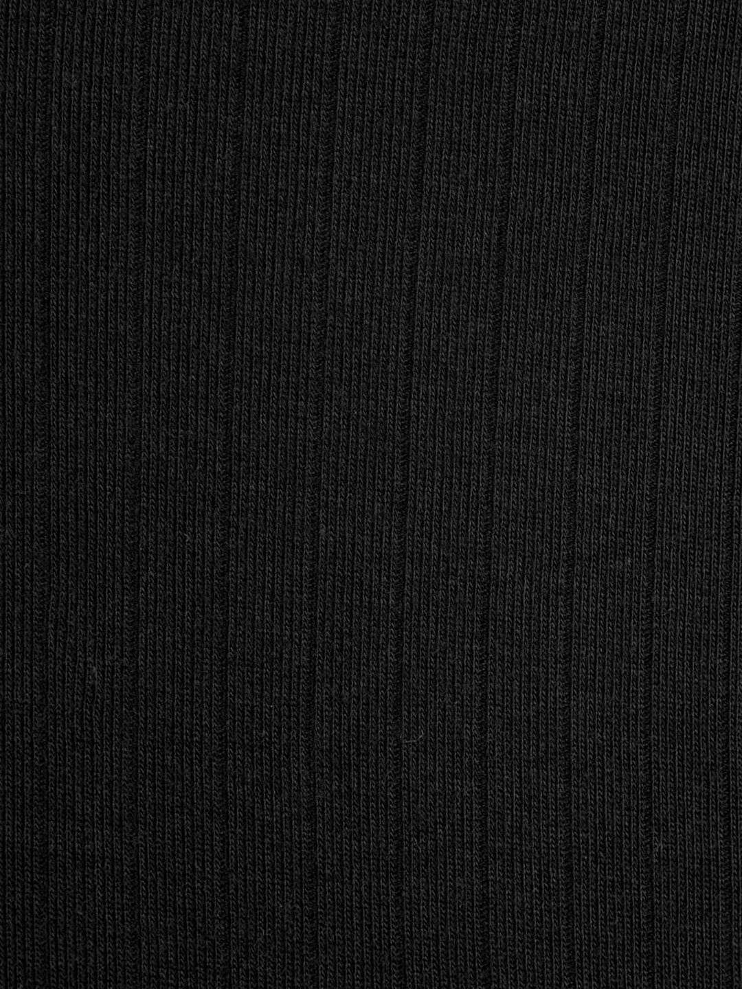 Clothing Innerwear Vests | Jockey Men Black Solid Innerwear Vests - MI16033