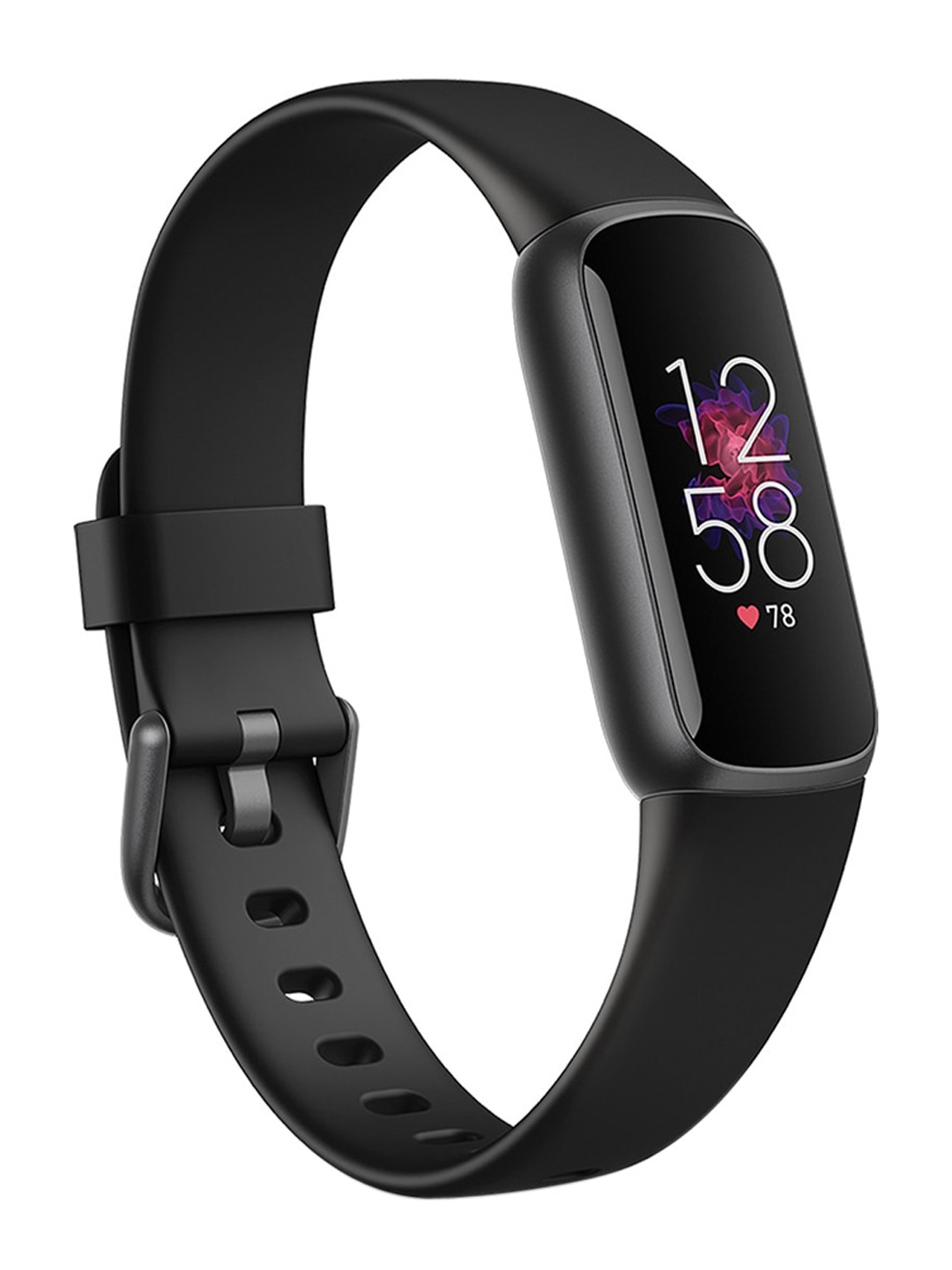 Accessories Fitness Bands | Fitbit Black Solid luxe Bracelet Style Fitness Band - CR85413
