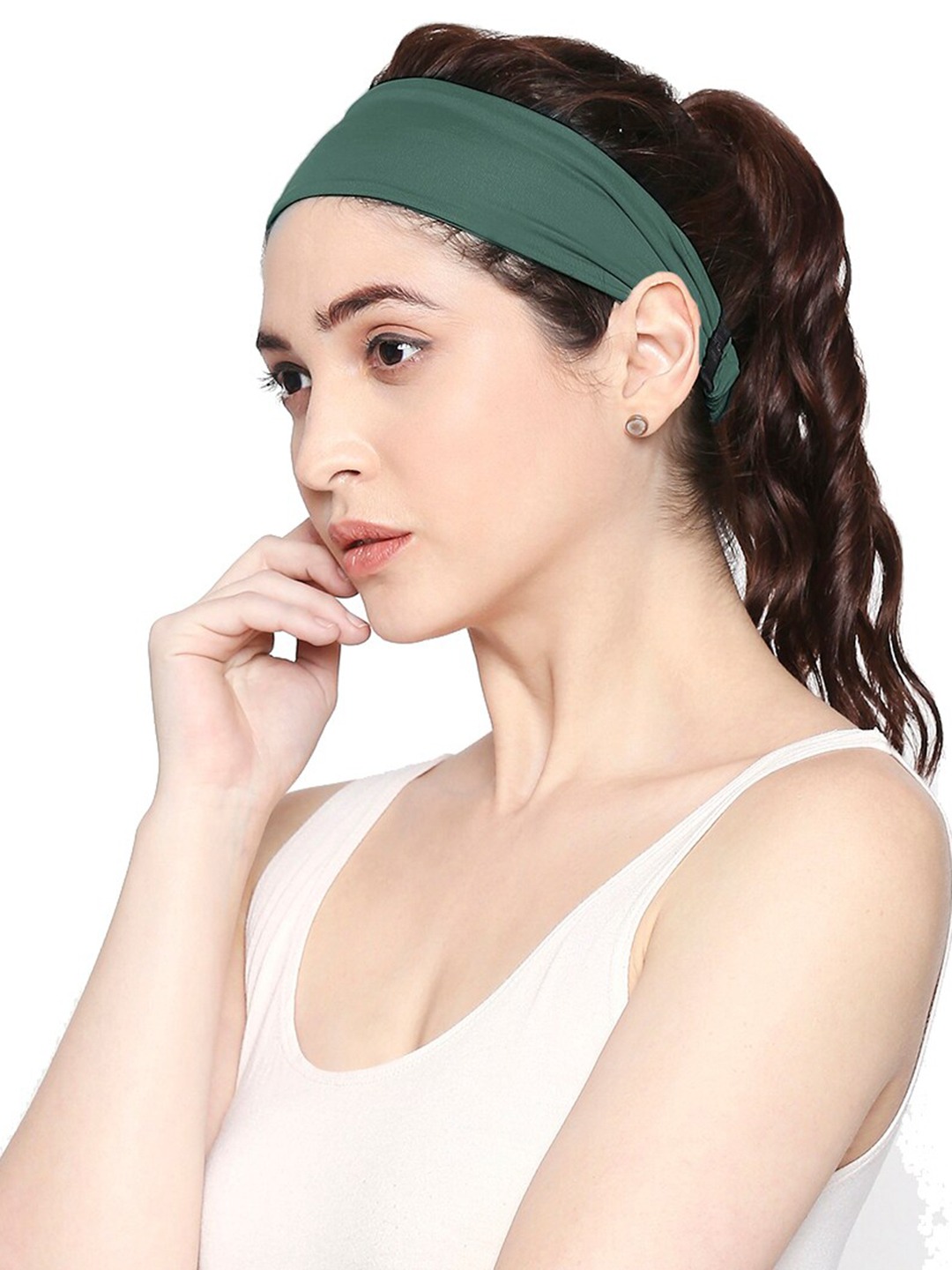 Accessories Headband | Blacksmith Unisex Olive Green Advanced Non-Slip Headband - XS84495