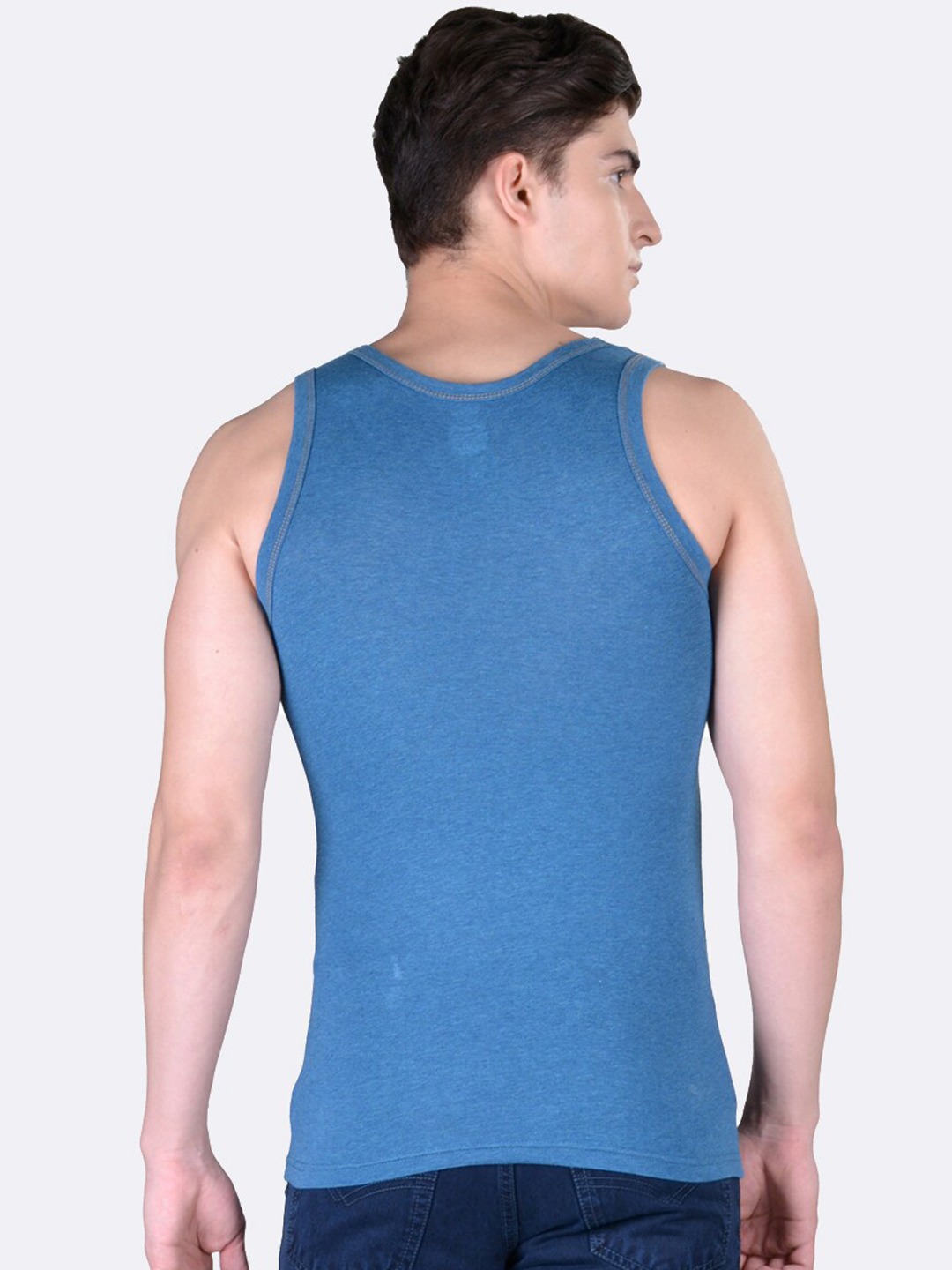 Clothing Innerwear Vests | Force NXT Men Pack Of 3 Assorted Cotton Innerwear Vests - NP16764