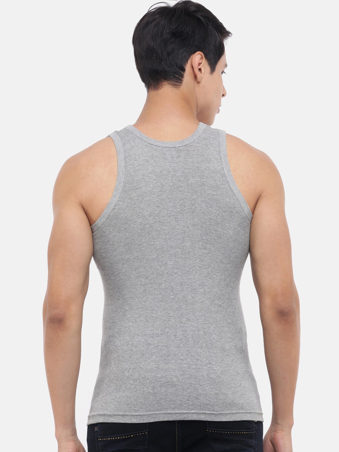 Clothing Innerwear Vests | Dollar Bigboss Men Pack Of 10 Solid Pure Combed Cotton Innerwear Vests - DY99928