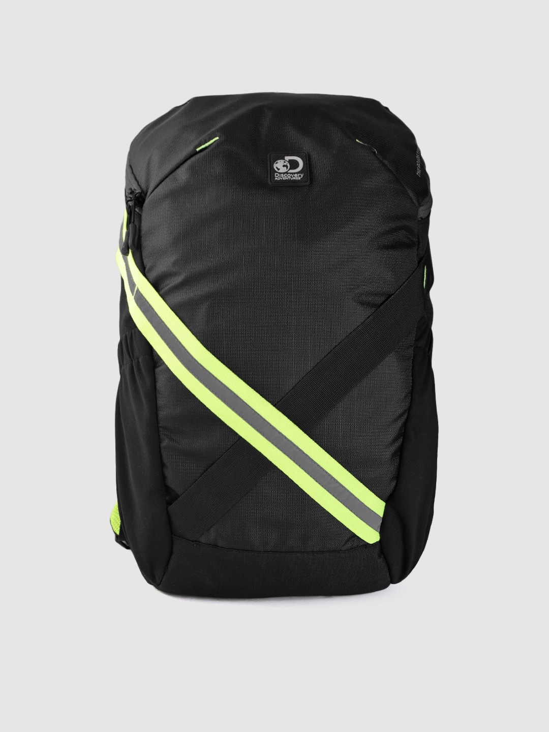 Accessories Backpacks | The Roadster Lifestyle Co x Discovery Adventures Unisex Black & Yellow 16 Inch Laptop Backpack - XY00546
