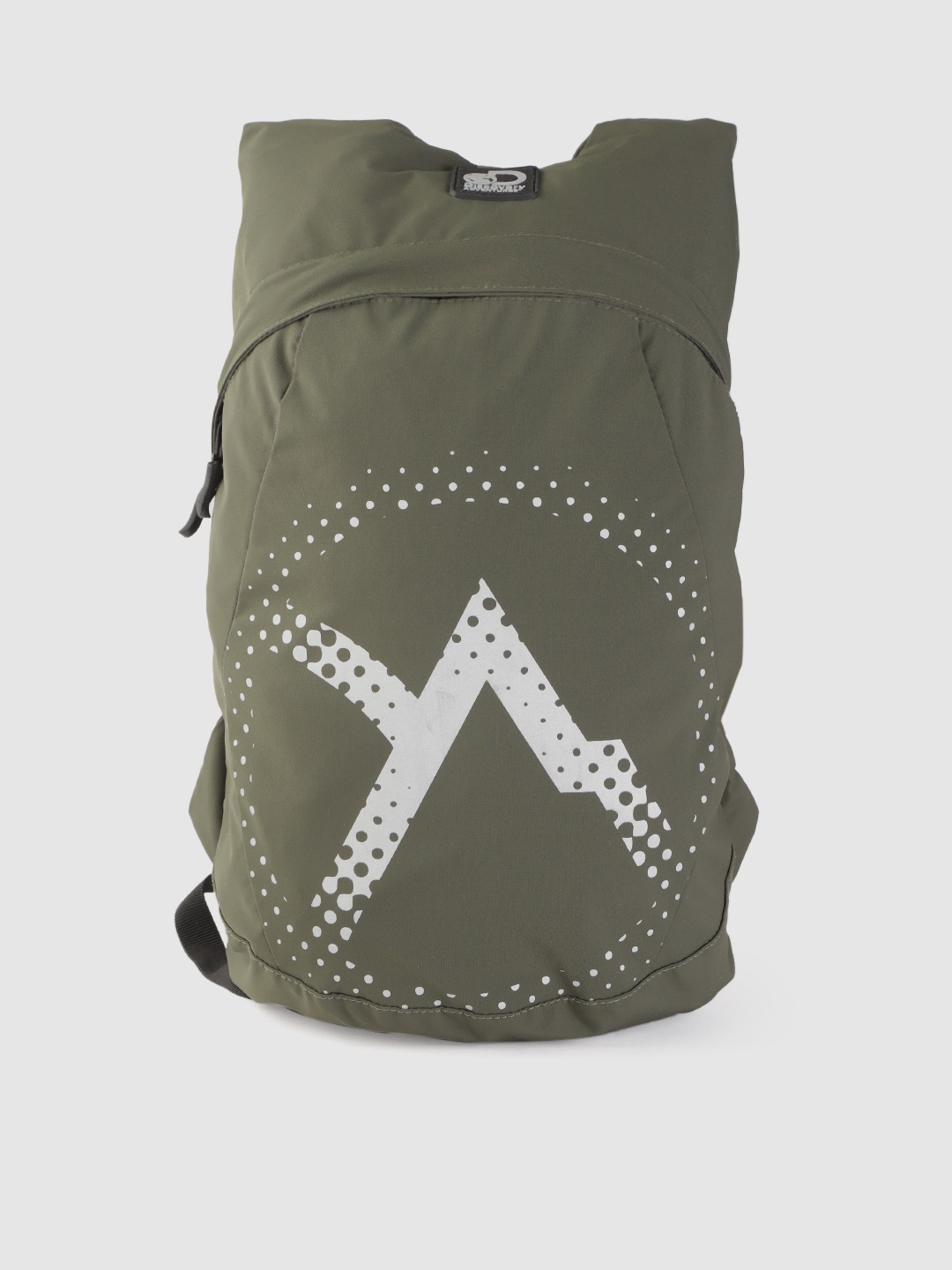 Accessories Backpacks | The Roadster Lifestyle Co x Discovery Adventures Unisex Green & White Graphic Print Foldable Backpack - JN86538