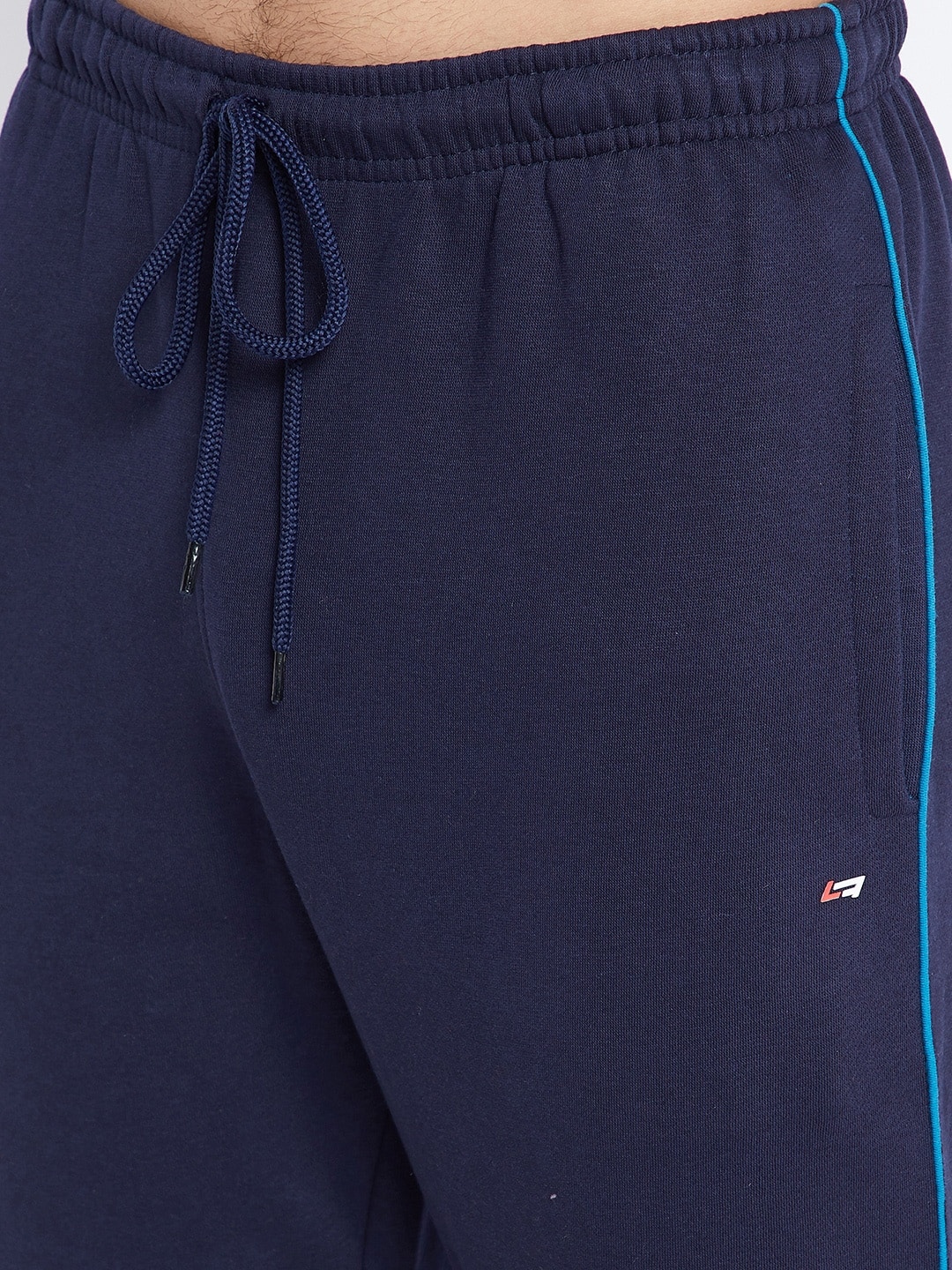 Clothing Tracksuits | NEVA Men Navy Blue Printed Track Suit - PN38063