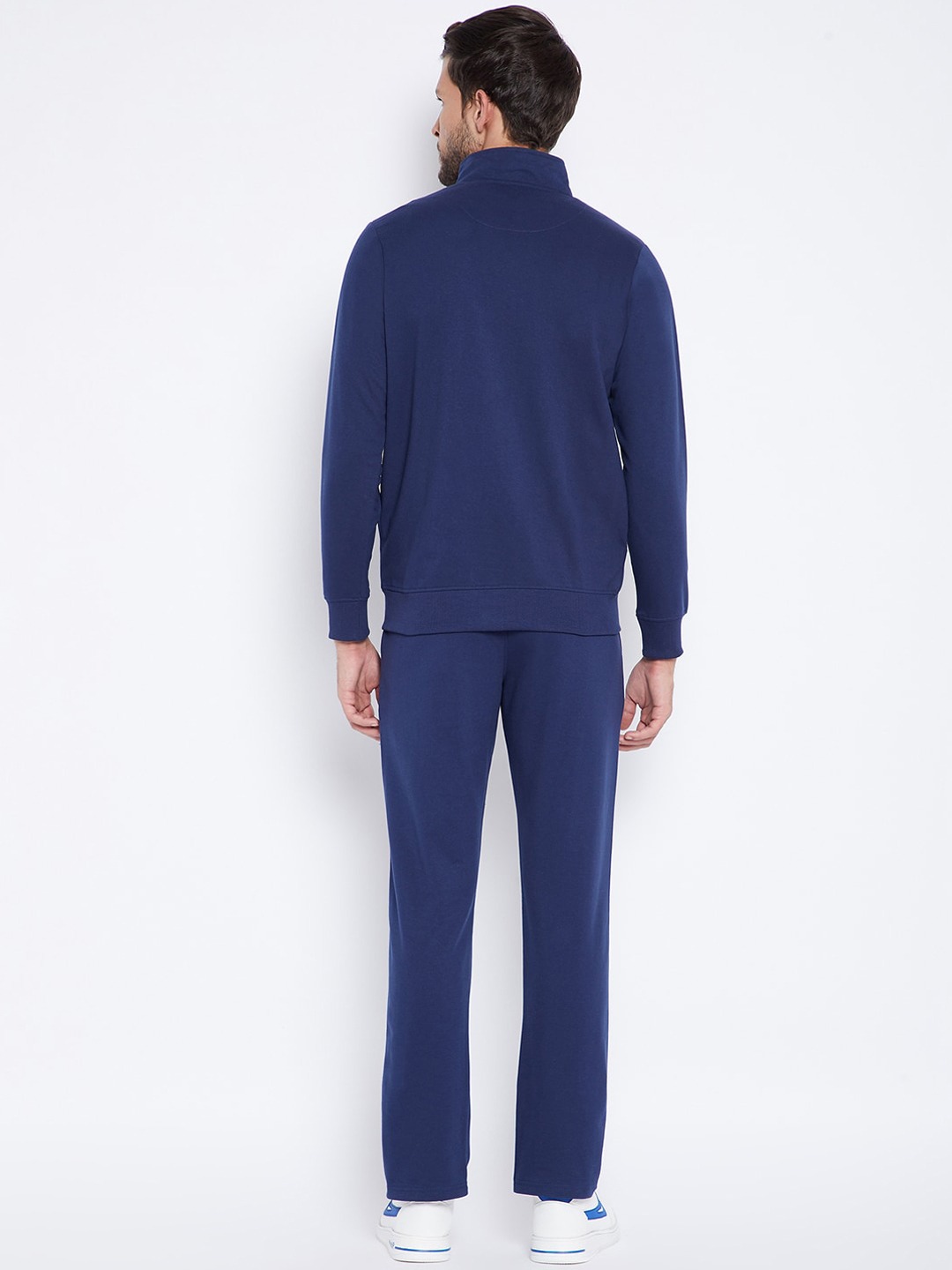 Clothing Tracksuits | NEVA Men Blue Solid Tracksuit - NM18944