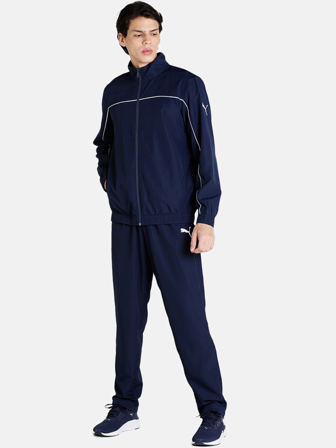 Clothing Tracksuits | Puma Unisex Blue Classic Track Suit - MG23213