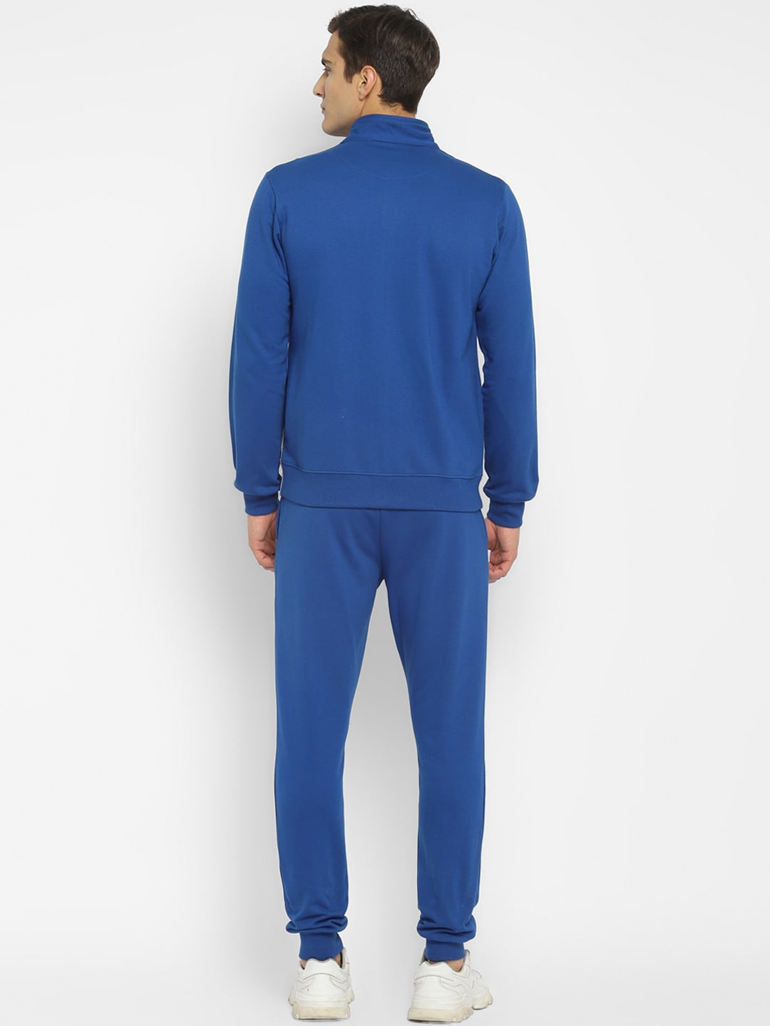 Clothing Tracksuits | OFF LIMITS Men Blue & Grey Colourblocked Tracksuit - GB58957