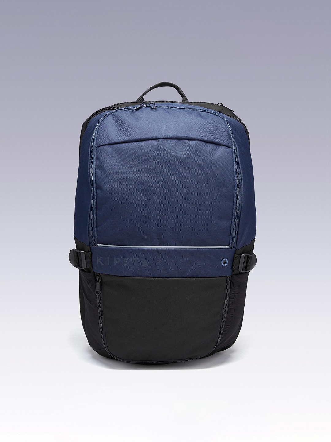 Accessories Backpacks | Kipsta By Decathlon Unisex Blue & Black Colourblocked Backpack with Shoe Pocket - QU95925