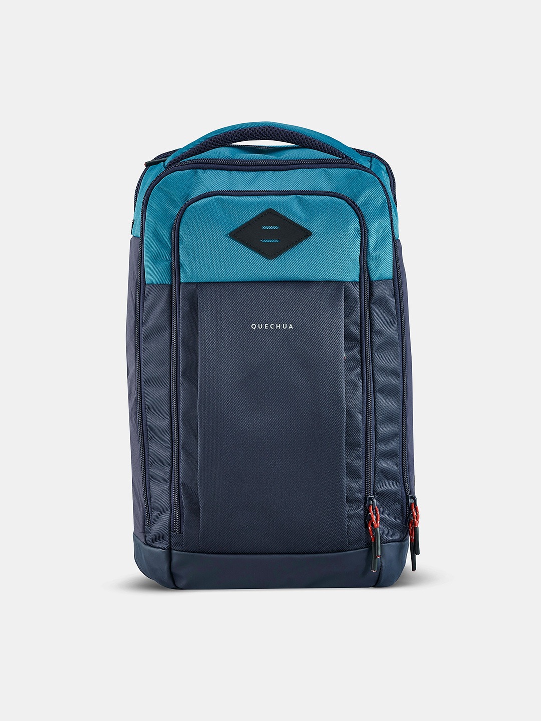 Accessories Backpacks | Quechua By Decathlon NH Escape 500 Unisex Blue & Navy Blue Colourblocked Hiking Backpack - TR69240
