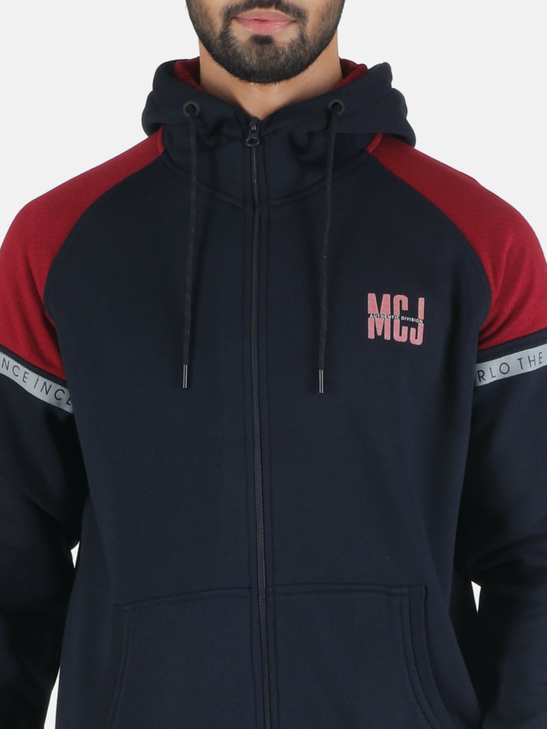 Clothing Tracksuits | Monte Carlo Men Navy Blue & Red Track Suit - SB32833
