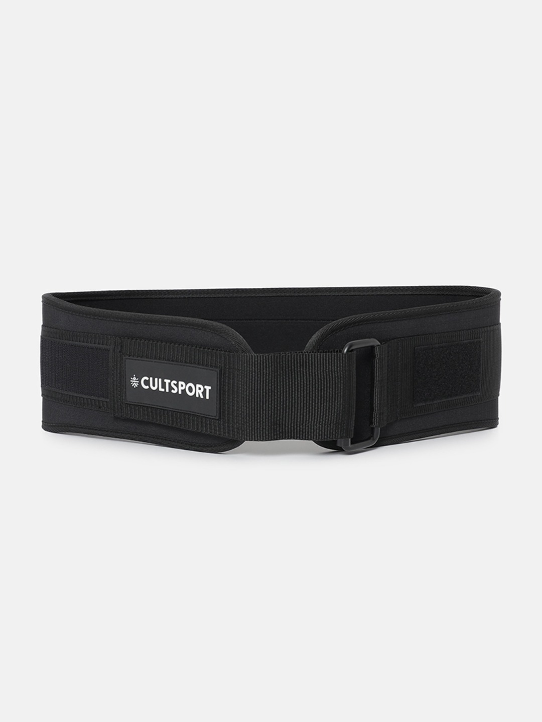 Accessories Sports Accessories | Cultsport Black Solid Workout Weight Lifting Belt - BM43990