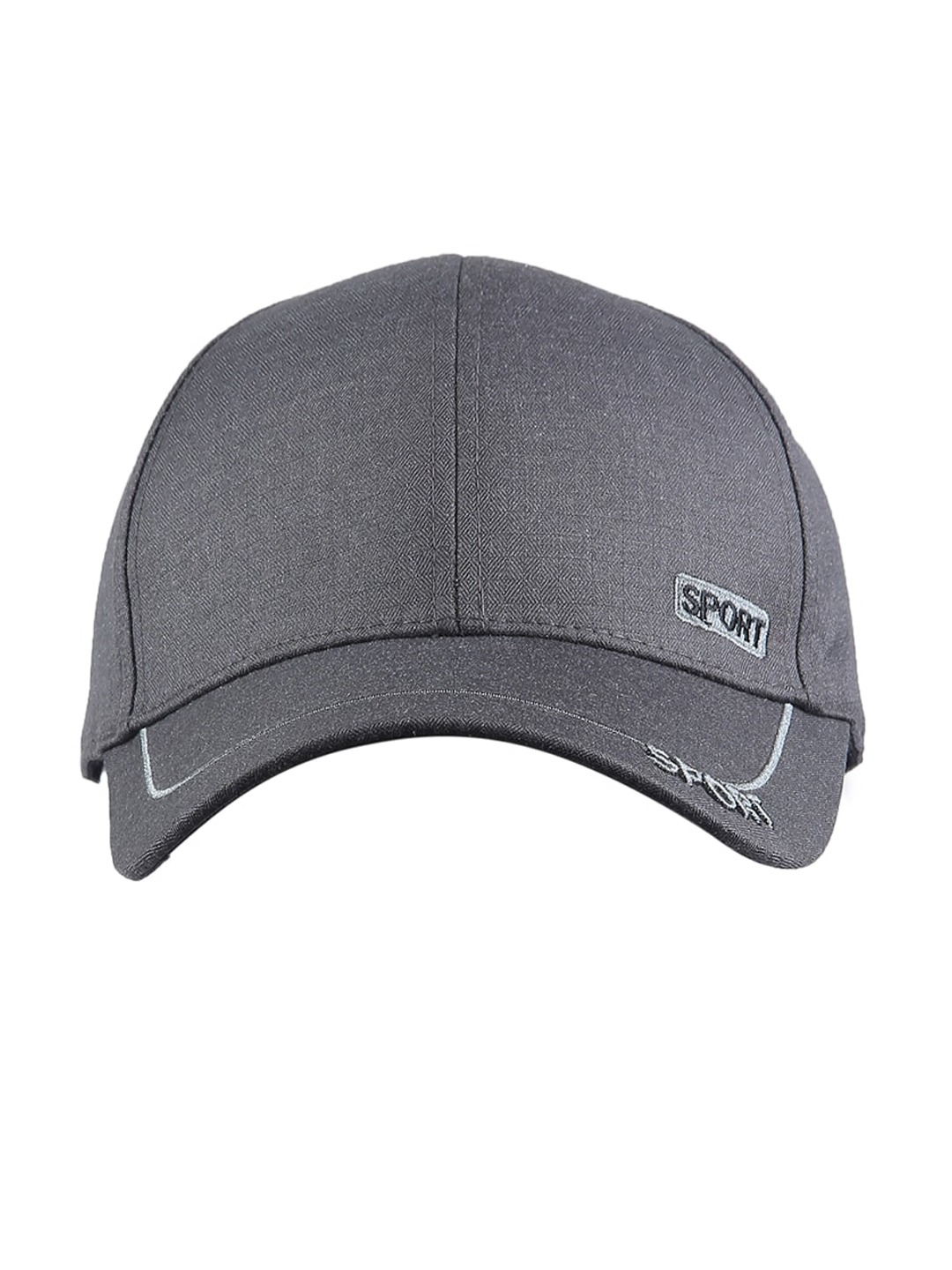 Accessories Hat | Bunnywave Grey Solid Snapback Sun Hat - LF57133
