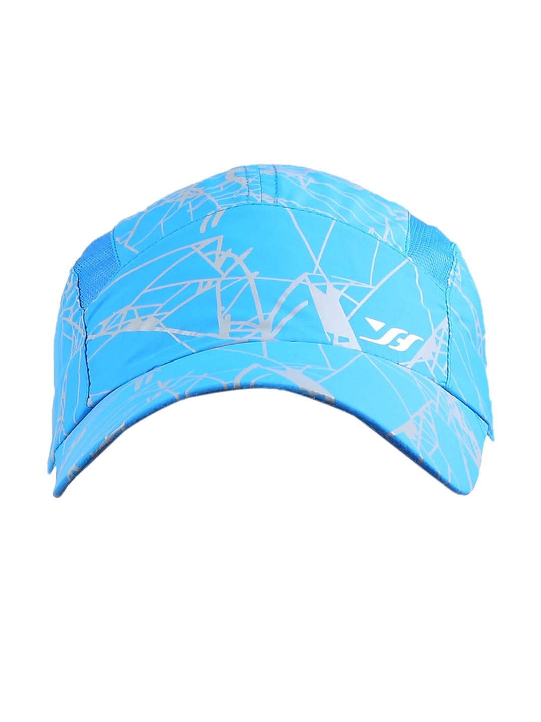 Accessories Hat | Bunnywave Unisex Blue & Grey Printed Sun Hat - NU39671