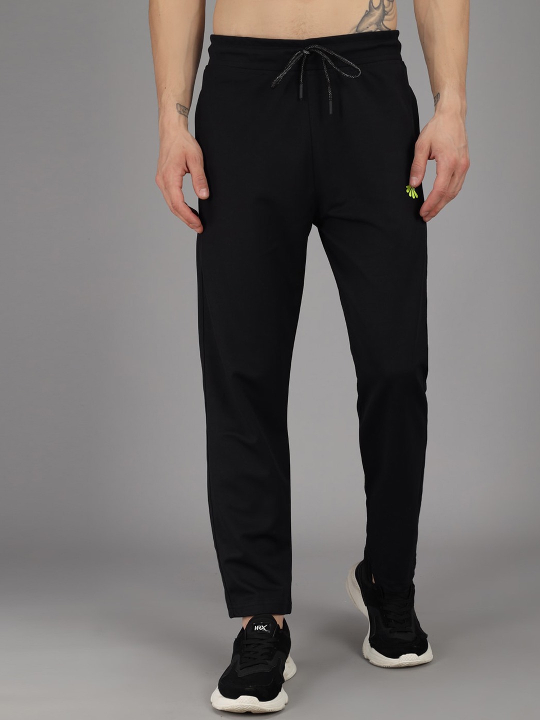 Clothing Tracksuits | Gallus Men Black Solid Tracksuits - RN17640