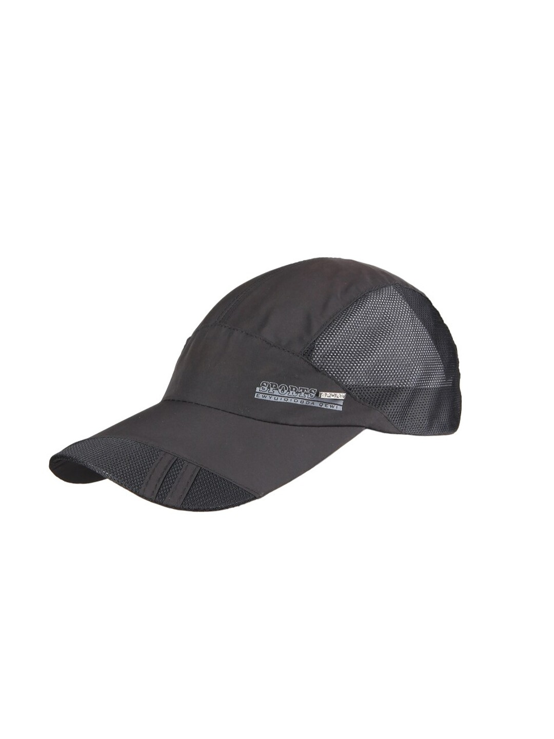 Accessories Caps | iSWEVEN Unisex Black Snapback Cap - WJ98081