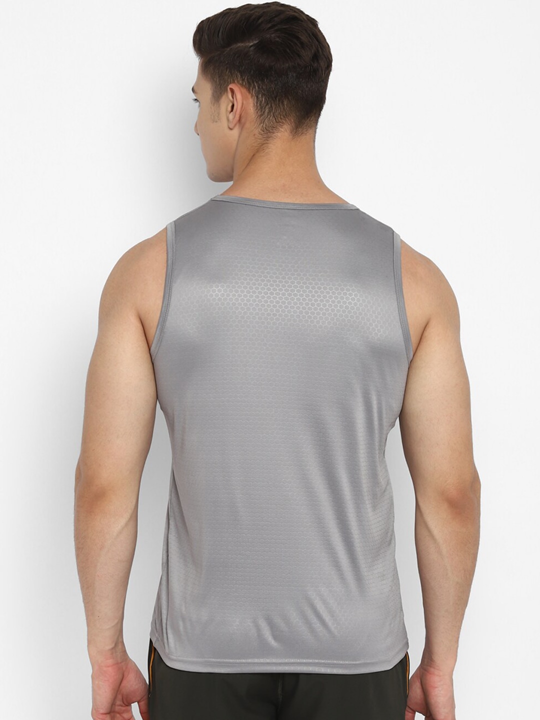 Clothing Innerwear Vests | HPS Sports Men Grey Solid Innerwear Gym Vests - TD63359