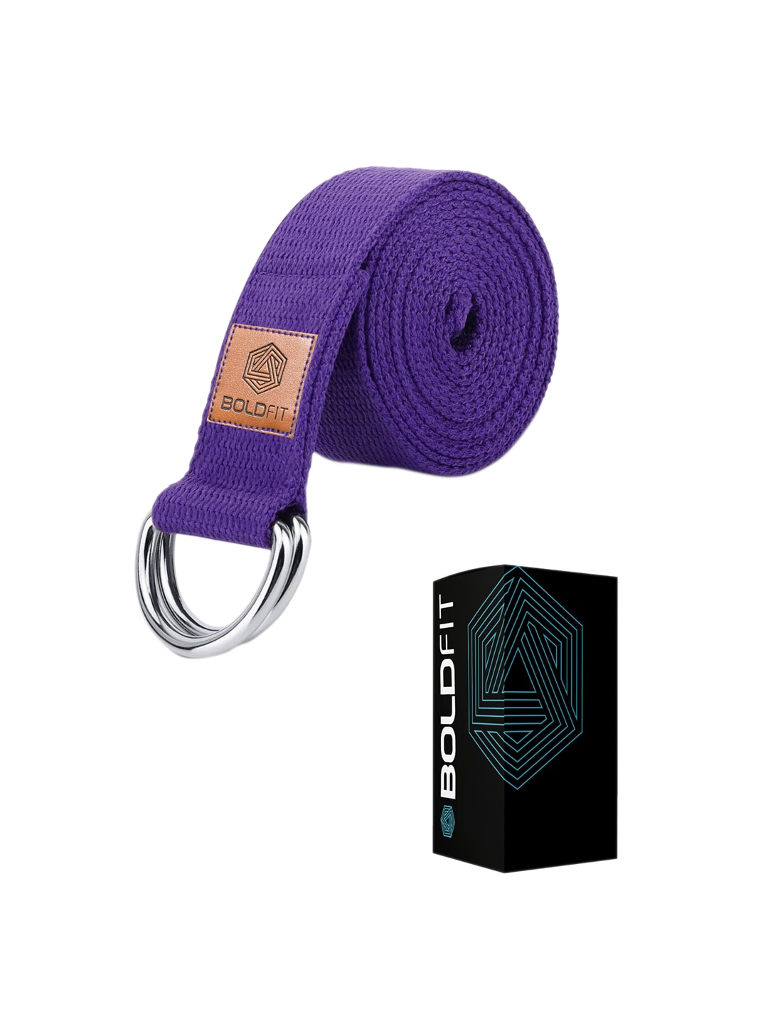 Accessories Sports Accessories | BOLDFIT Purple Solid Stretching Yoga Belt - UU15642