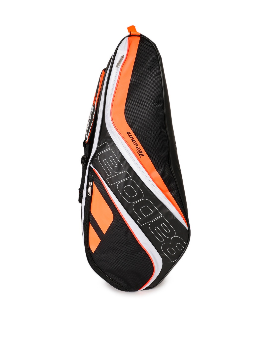 Accessories Sports Accessories | Babolat Unisex Black & Orange Team Line 12 Tennis Kit Bag - QQ95713
