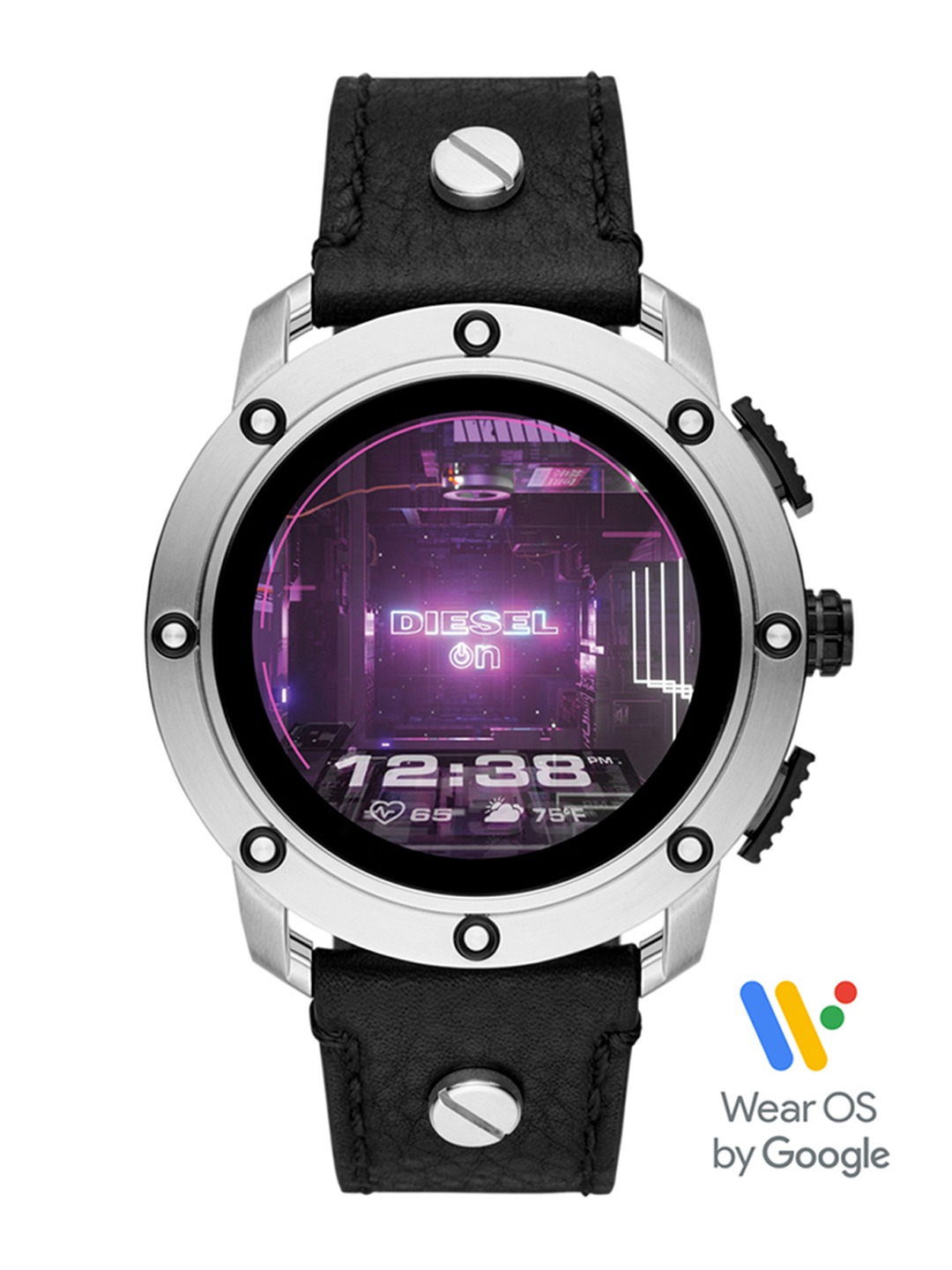 Accessories Smart Watches | Diesel Men Black Axial Smartwatch DZT2014 - YL16628