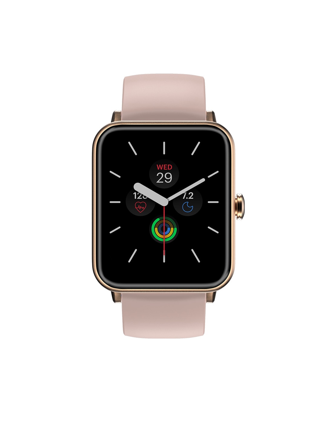 Accessories Smart Watches | NOISE Unisex Pink & Rose Gold-Toned ColorFit Pro 3 Smartwatch wrb-sw-colorfitpro3-std - JH51825