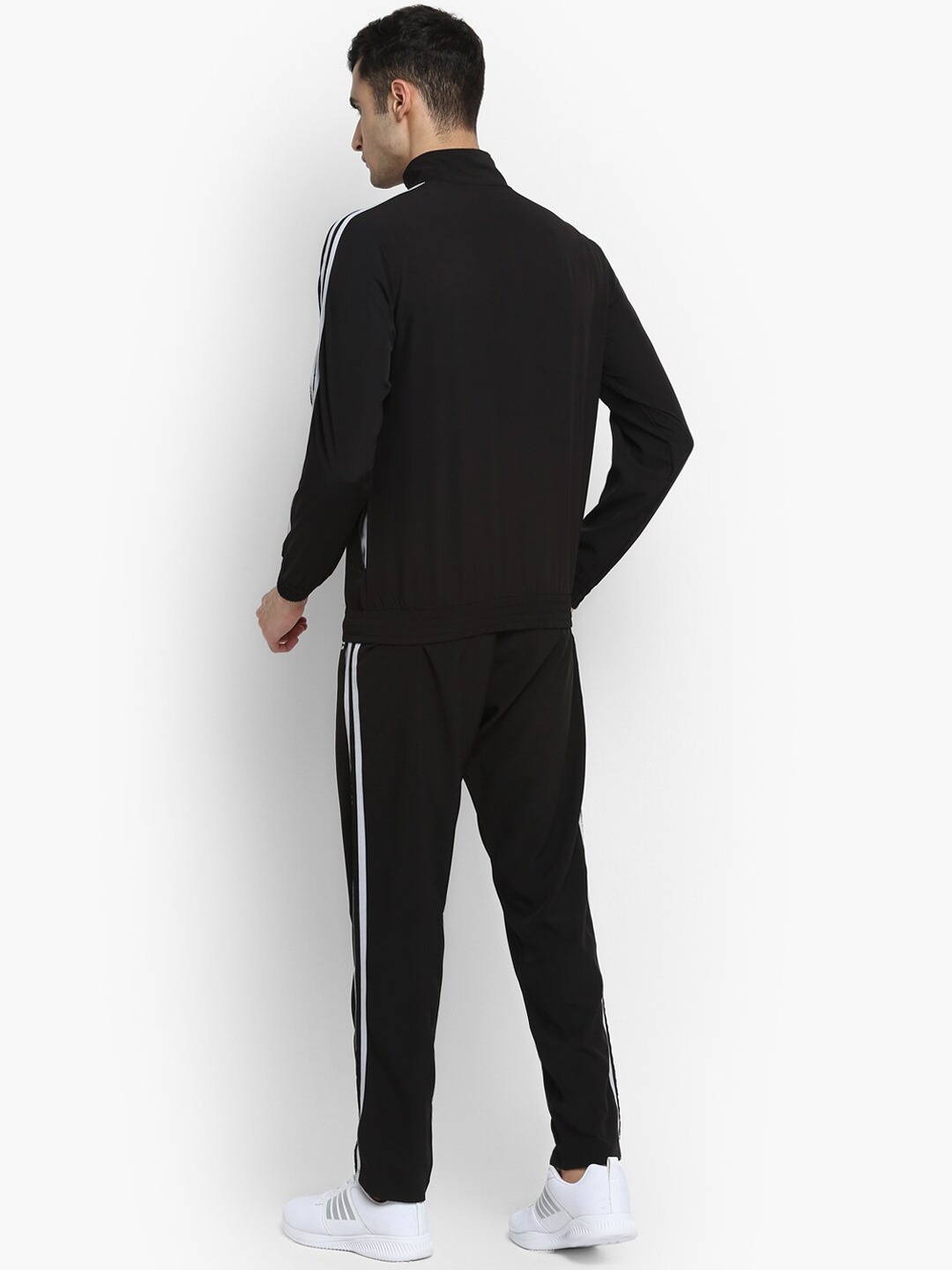 Clothing Tracksuits | OFF LIMITS Men Black Solid Tracksuit - KD46211