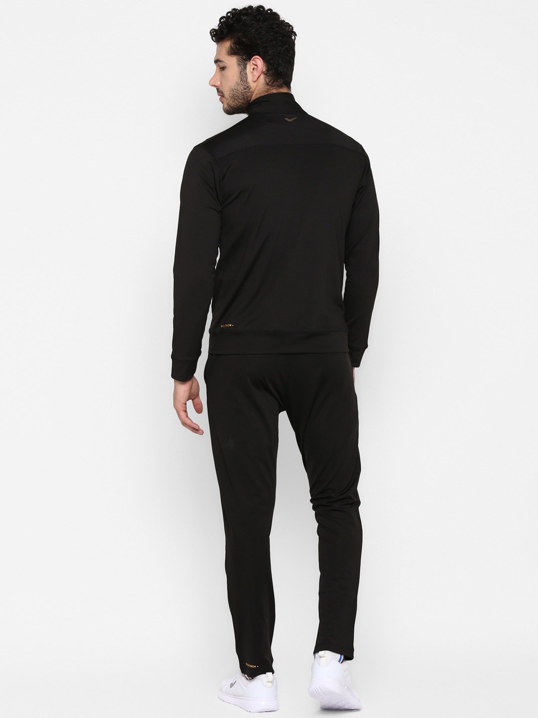 Clothing Tracksuits | Yuuki Men Black Solid Tracksuit - QC69166