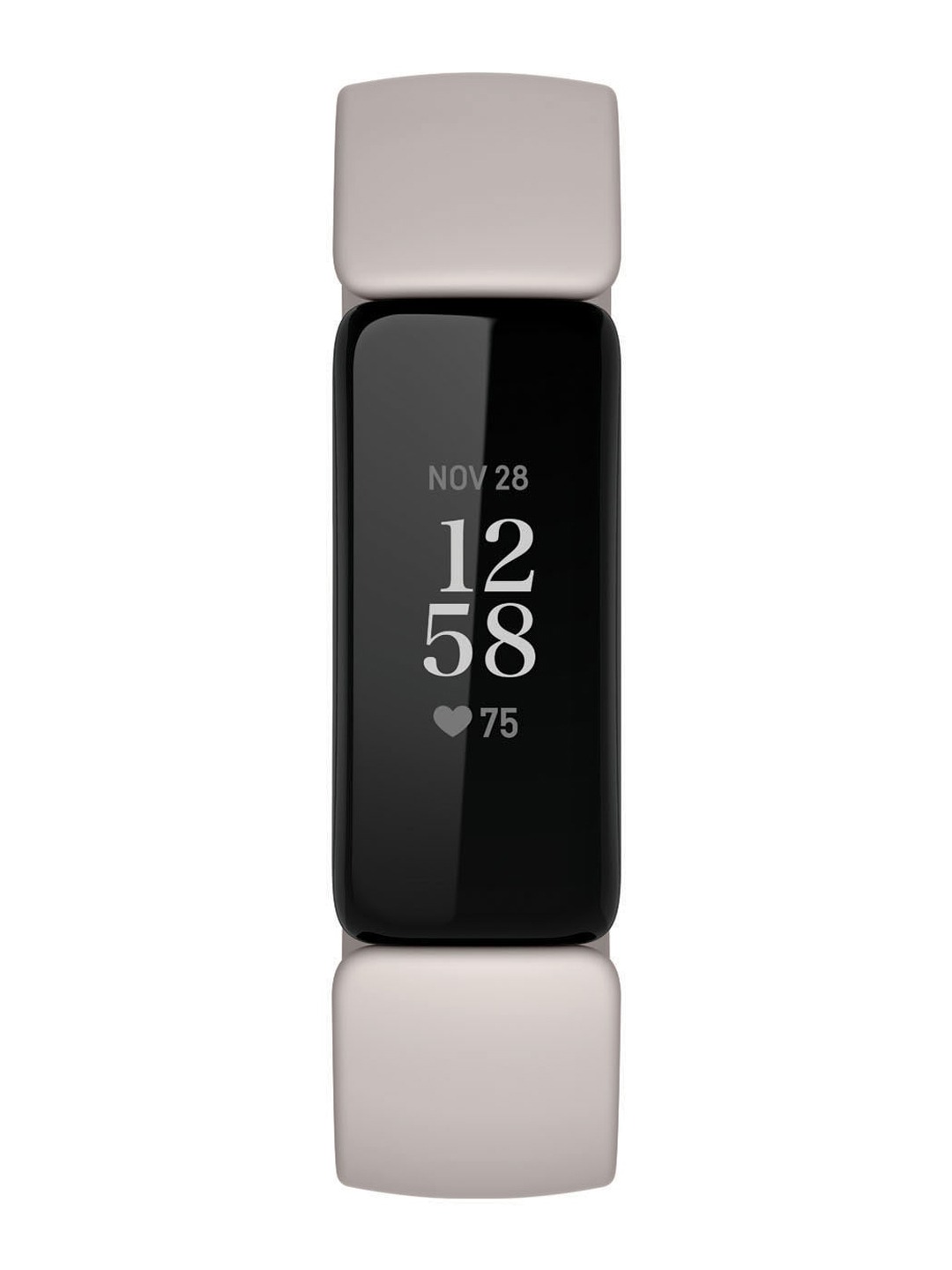 Accessories Fitness Bands | Fitbit Unisex White & Black Inspire 2 Fitness Band - YU34024