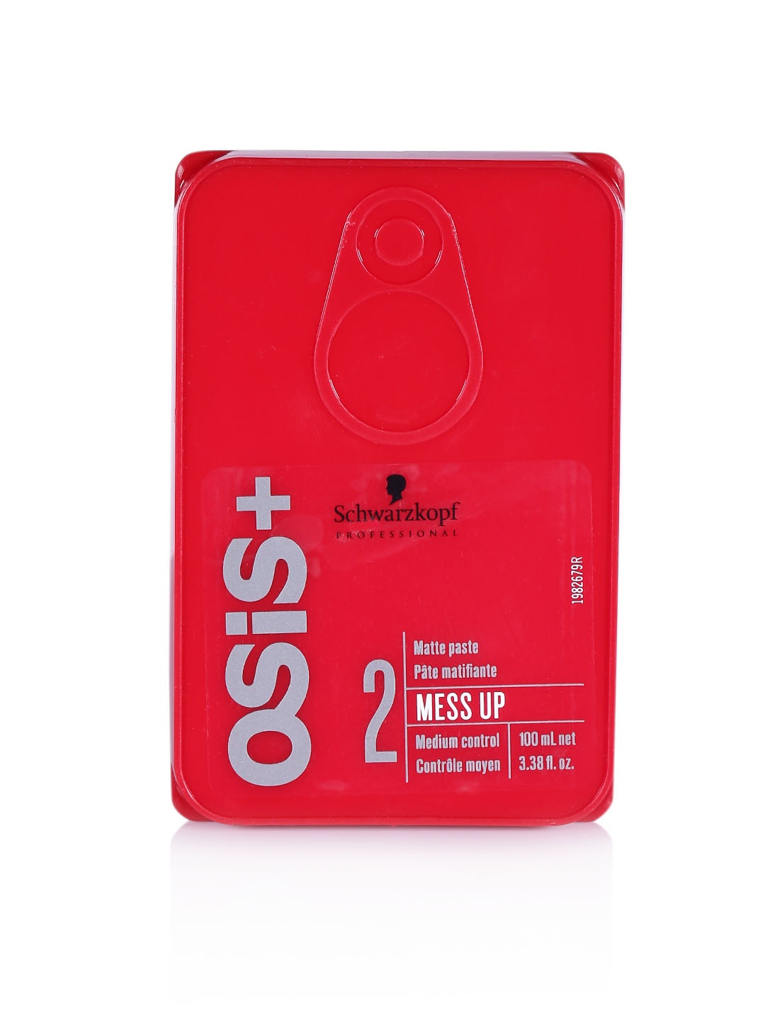 Schwarzkopf PROFESSIONAL Osis+ Mess Up Matte Paste for Ultimate Matte & Messy Styles-100ml, Red
Schwarzkopf PROFESSIONAL Osis+ Mess Up Matte Paste for Ultimate Matte & Messy Styles-100ml, Red