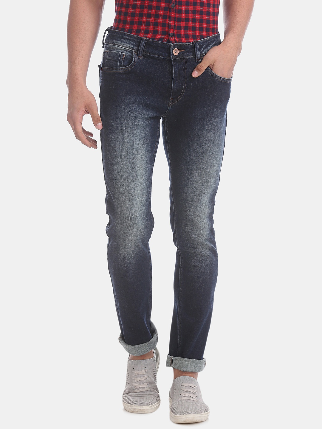 Flying Machine Men Navy Blue Slim Tapered Michael Mid-Rise Clean Look Stretchable Jeans
Flying Machine Men Navy Blue Slim Tapered Michael Mid-Rise Clean Look Stretchable Jeans