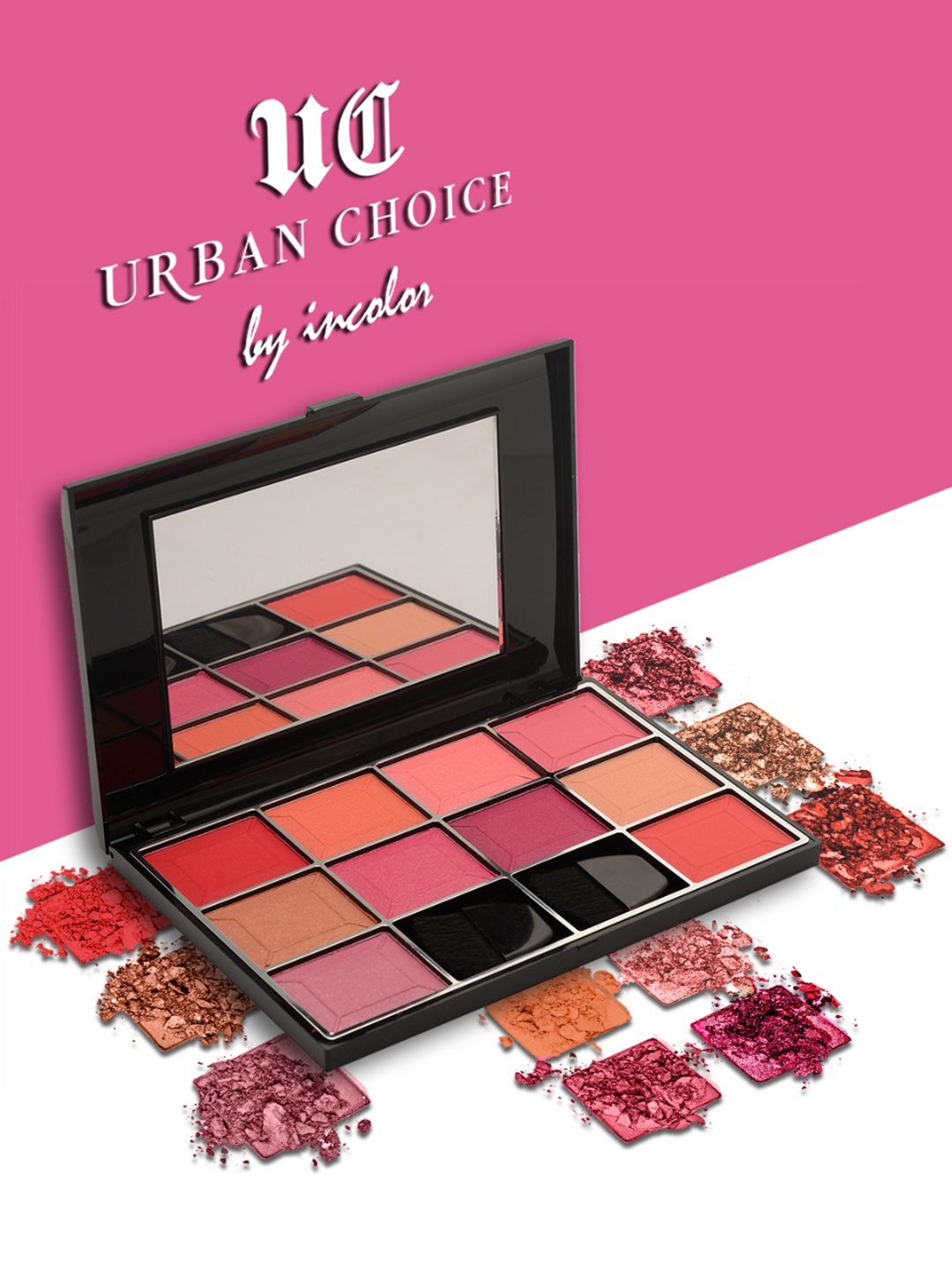 INCOLOR 10 In 1 Blusher Kit 01 - 22 g, Multi