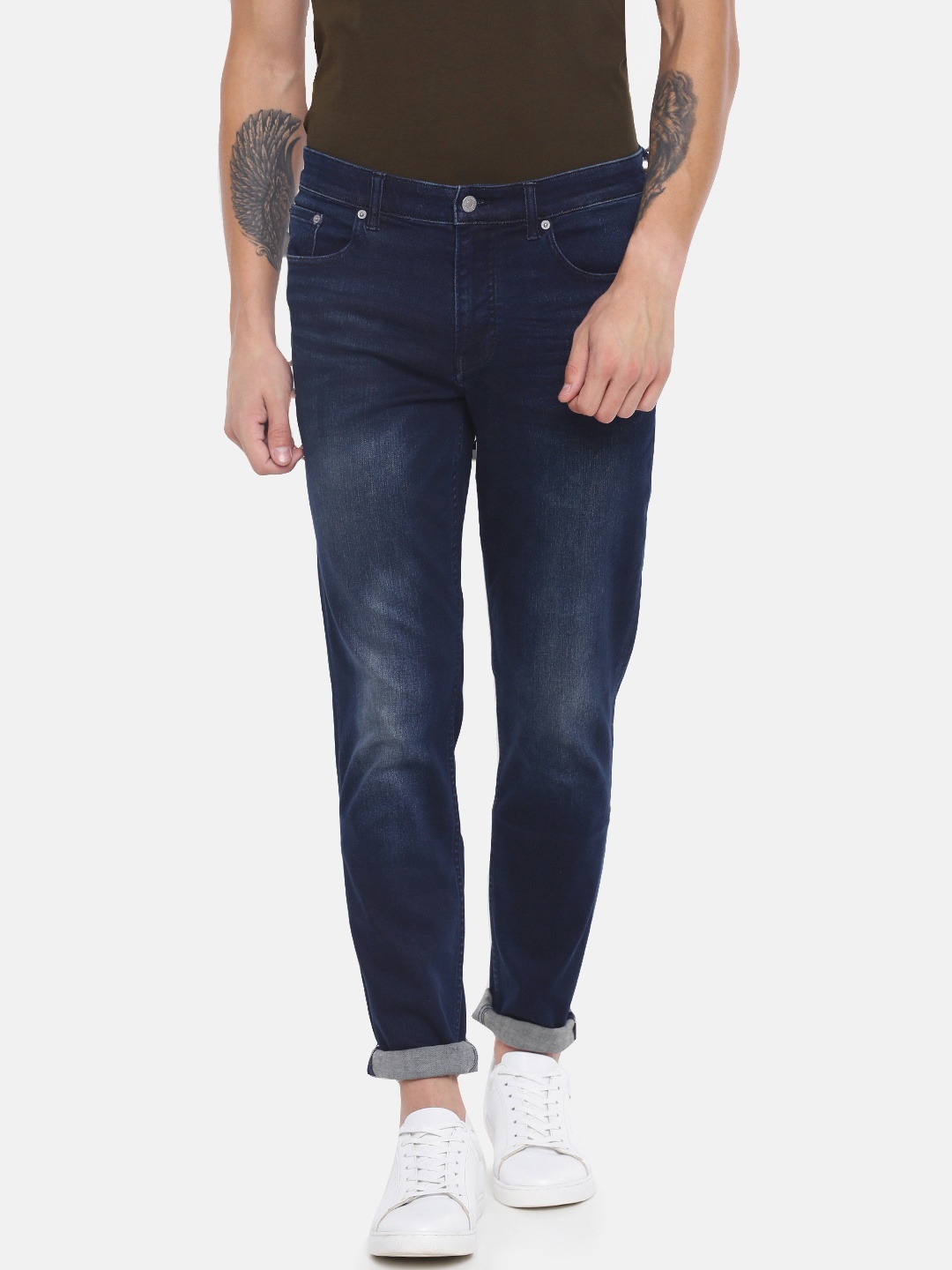 Calvin Klein Jeans Men Blue Body Tapered Fit Mid-Rise Clean Look Stretchable Jeans CKJ 059
Calvin Klein Jeans Men Blue Body Tapered Fit Mid-Rise Clean Look Stretchable Jeans CKJ 059