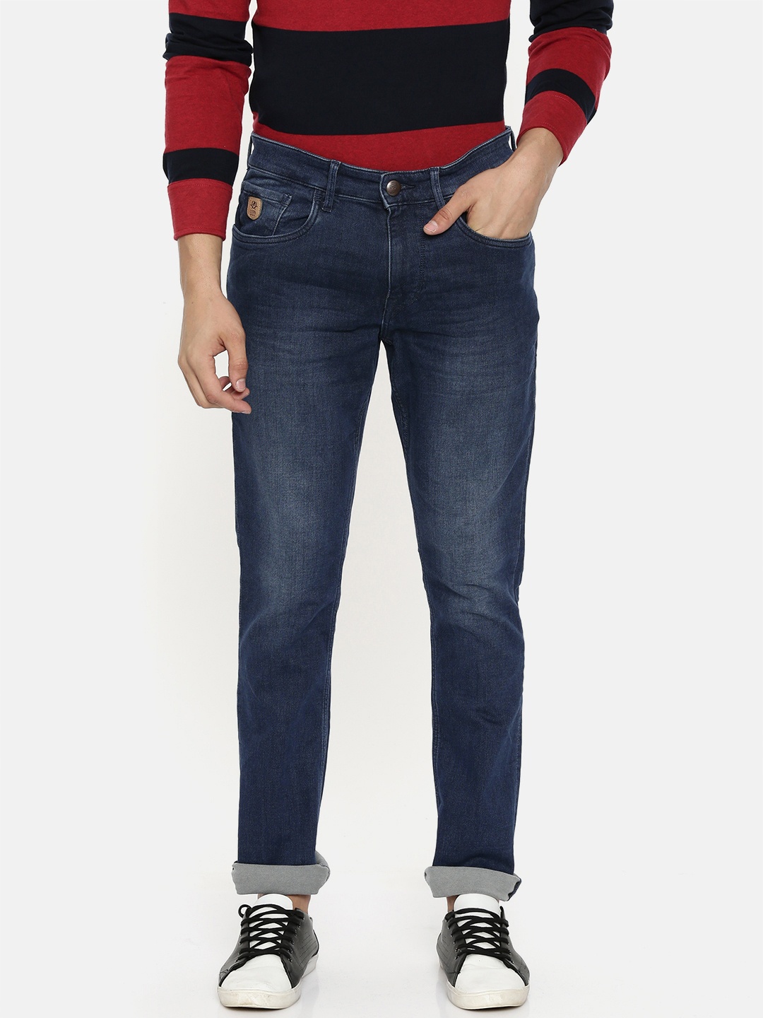 U.S. Polo Assn. Denim Co. Men Blue Woody Slim Straight Fit Clean Look Stretchable Jeans
U.S. Polo Assn. Denim Co. Men Blue Woody Slim Straight Fit Clean Look Stretchable Jeans