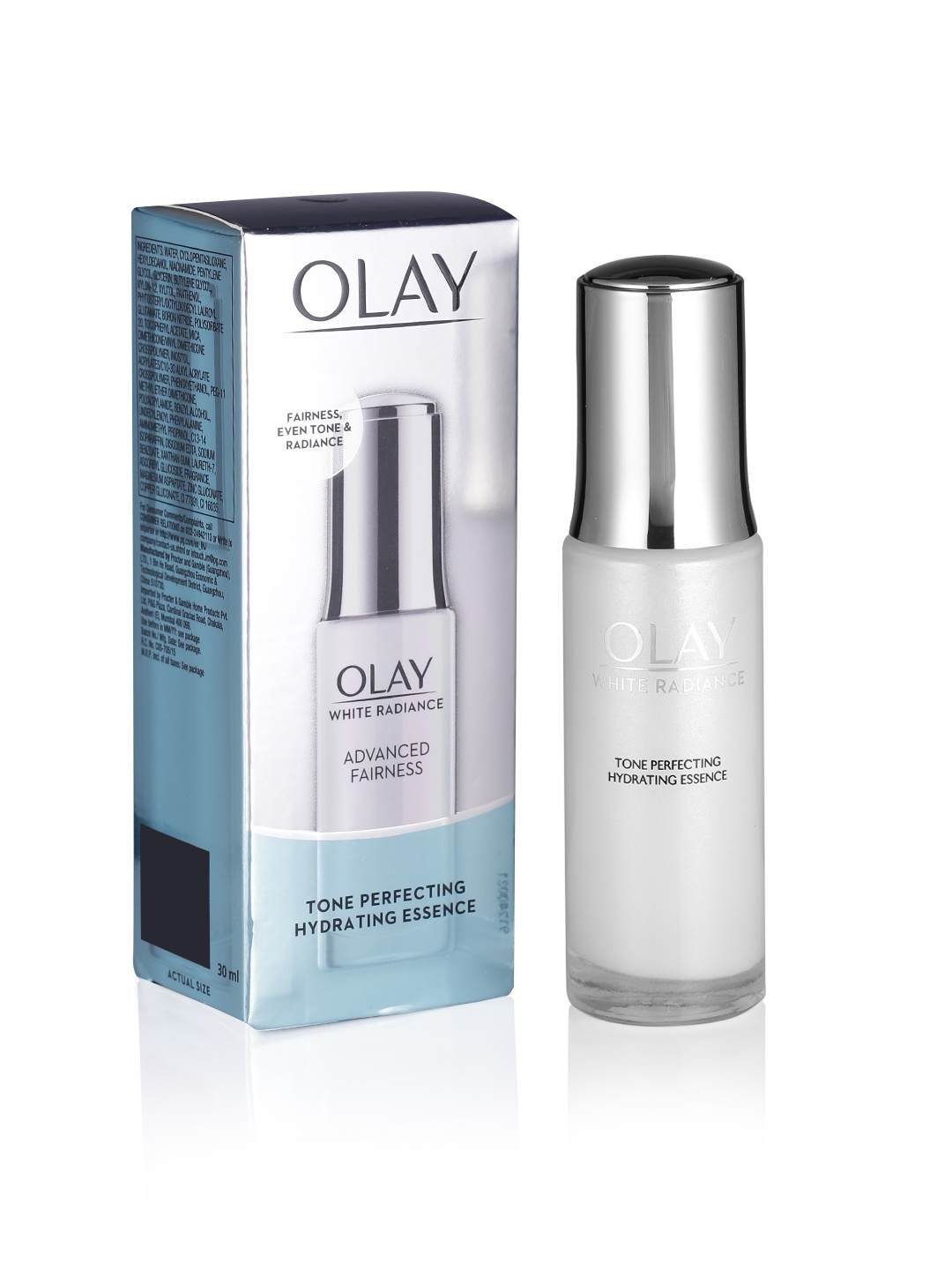 Olay White Radiance Advanced Fairness Tone Perfecting Hydrating Essence - 30 ml
Olay White Radiance Advanced Fairness Tone Perfecting Hydrating Essence - 30 ml