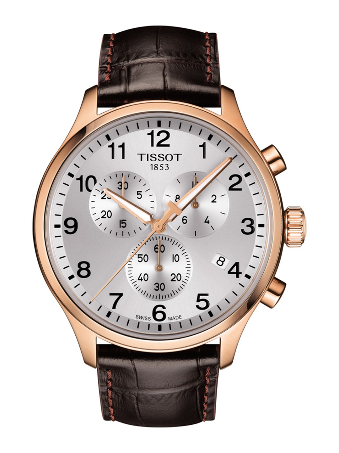 TISSOT Men Silver-Toned Chrono XL Classic Swiss Chronograph Analogue Watch T1166173603700
TISSOT Men Silver-Toned Chrono XL Classic Swiss Chronograph Analogue Watch T1166173603700