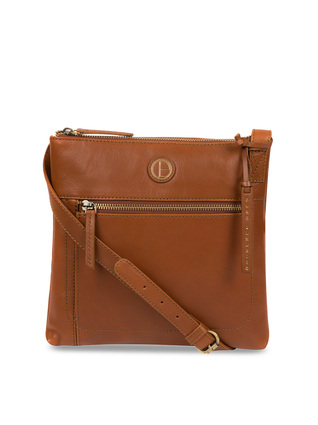 PURE LUXURIES LONDON Women Camel Brown Solid Genuine Leather Valley Sling Bag
PURE LUXURIES LONDON Women Camel Brown Solid Genuine Leather Valley Sling Bag