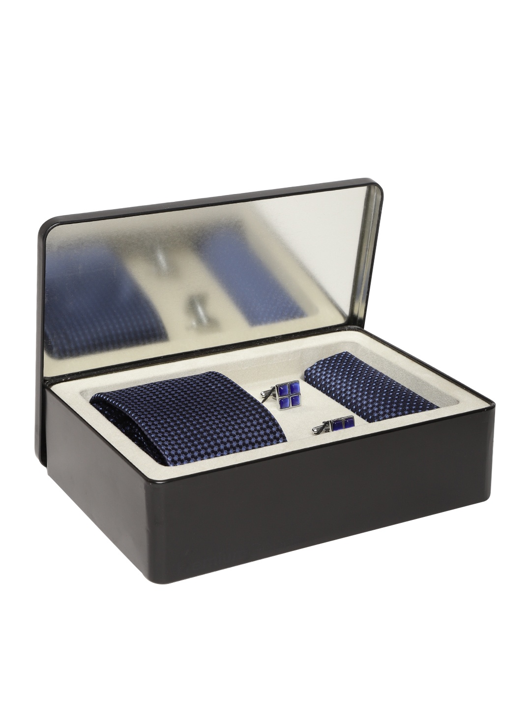 Lino Perros Men Navy Blue Accessory Gift Set