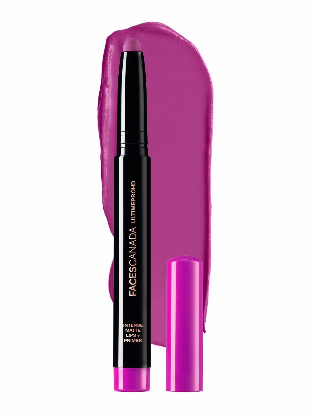 FACES CANADA Feather Light 10hr Stay Ultime Pro HD Intense Matte Lips + Primer Lipstick 1.4g - Flamingo 23, Violet
FACES CANADA Feather Light 10hr Stay Ultime Pro HD Intense Matte Lips + Primer Lipstick 1.4g - Flamingo 23, Violet