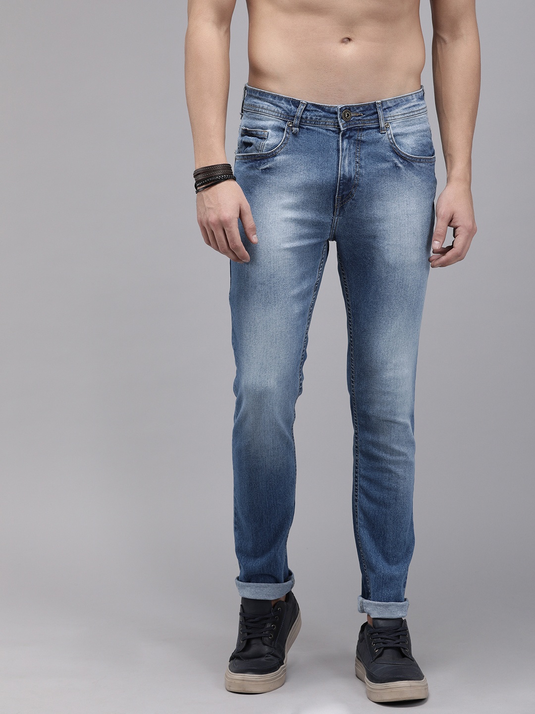The Roadster Lifestyle Co Men Blue Skinny Fit Mid-Rise Clean Look Stretchable Jeans
The Roadster Lifestyle Co Men Blue Skinny Fit Mid-Rise Clean Look Stretchable Jeans