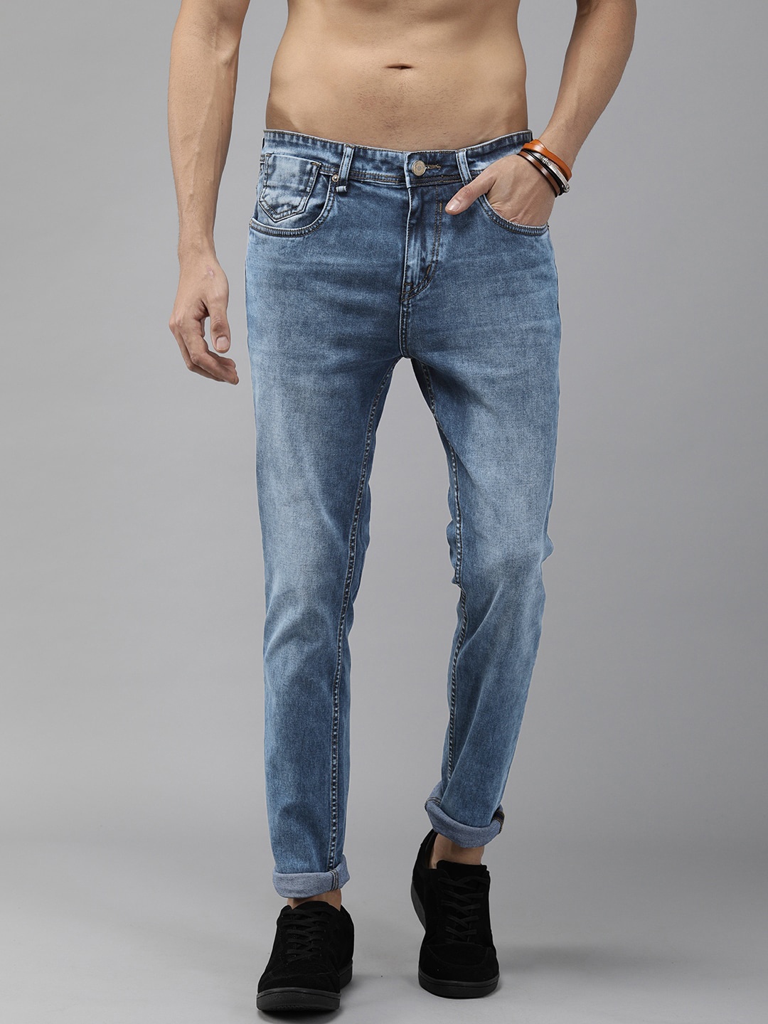 The Roadster Lifestyle Co Men Blue Skinny Fit Mid-Rise Clean Look Stretchable Jeans
The Roadster Lifestyle Co Men Blue Skinny Fit Mid-Rise Clean Look Stretchable Jeans
