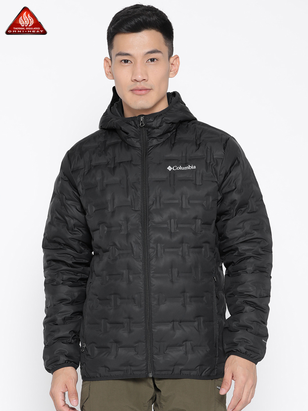 Columbia Men Black Solid Delta Ridge Hooded Down Hiking Jacket
Columbia Men Black Solid Delta Ridge Hooded Down Hiking Jacket