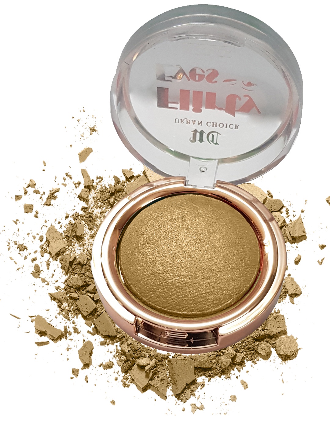 INCOLOR Flirty Eyes Eyeshadow 12 4.5gm, Gold