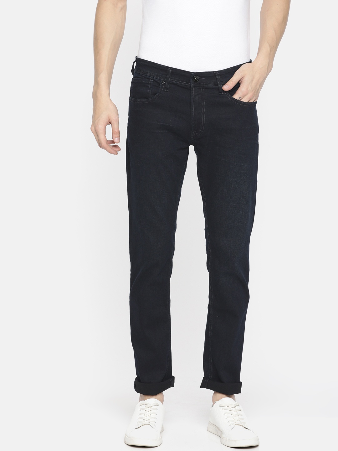 Pepe Jeans Men Blue Olan Vapour Skinny Fit Mid-Rise Clean Look Stretchable Jeans
Pepe Jeans Men Blue Olan Vapour Skinny Fit Mid-Rise Clean Look Stretchable Jeans