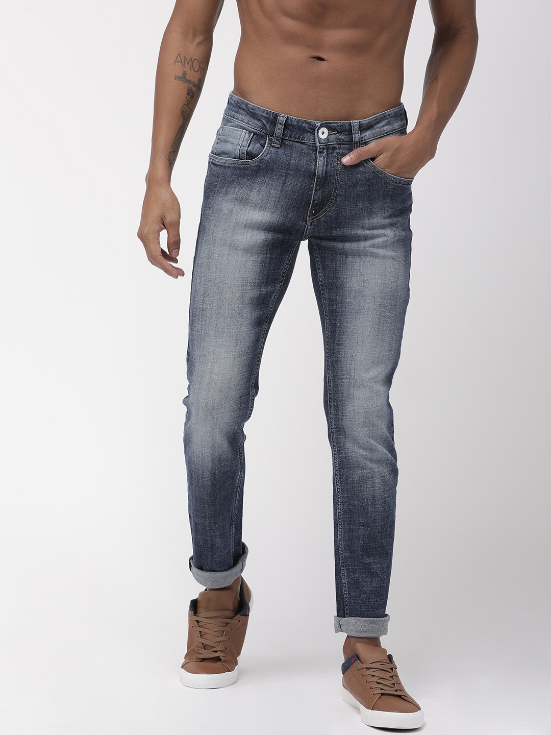 Flying Machine Men Blue Michael Slim Tapered Fit Mid-Rise Clean Look Stretchable Jeans
Flying Machine Men Blue Michael Slim Tapered Fit Mid-Rise Clean Look Stretchable Jeans